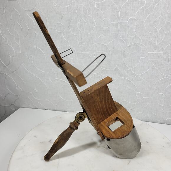 Antique 1900's American‎ Stereoscope 12" Brown Wooden Postcard Viewer - Picture 2 of 16